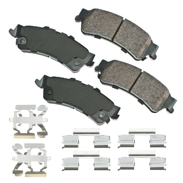 GOPARTS Replacement for 20002005 Cadillac DeVille Rear Disc Brake Pad