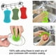 thumbnail image 5 of Multi-Colored Silicone Sponges for Kitchen Cleaning, Set of 6 Dishwashing Scrubbers, 5 of 5