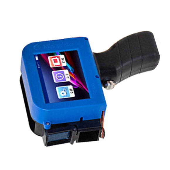 Máquina De Codificación De Inyección De Tinta De Mano, Impresora De Inyección De Tinta Portátil Con Interfaz De Interfaz De Usuario Versátil Portátil De Altura De Impresión