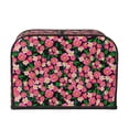 thumbnail image 2 of Lsque Trendy Floral Print 4 Slice Toaster Cover , Kitchen Appliance Dustproof Protector , Toaster Protector Dustproof Kitchen Appliance Cover, 2 of 7