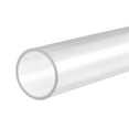 thumbnail image 1 of Unique Bargains Tuyau Rond Rigide en PVC Transparent 55 mm ID 63 mm OD 0,3 m Haute Transparence, 1 of 6