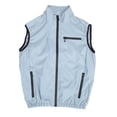 thumbnail image 1 of Microporous Breathable Cooling Vest with Adjustable Fans, for Hot Weather Work, Fast Heat Dissipation, Improve Work Efficiency, High Strength, Size S to XL, Gray, 1 of 8