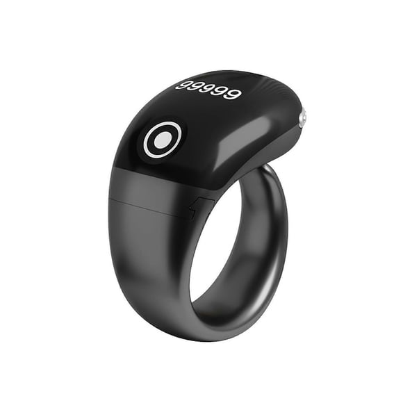 Intelligent Digital Tally Rings Electronic Counter For Outdoor Running And Indoor Workouts Prayer Beads Fitness Tracking Rose Gold