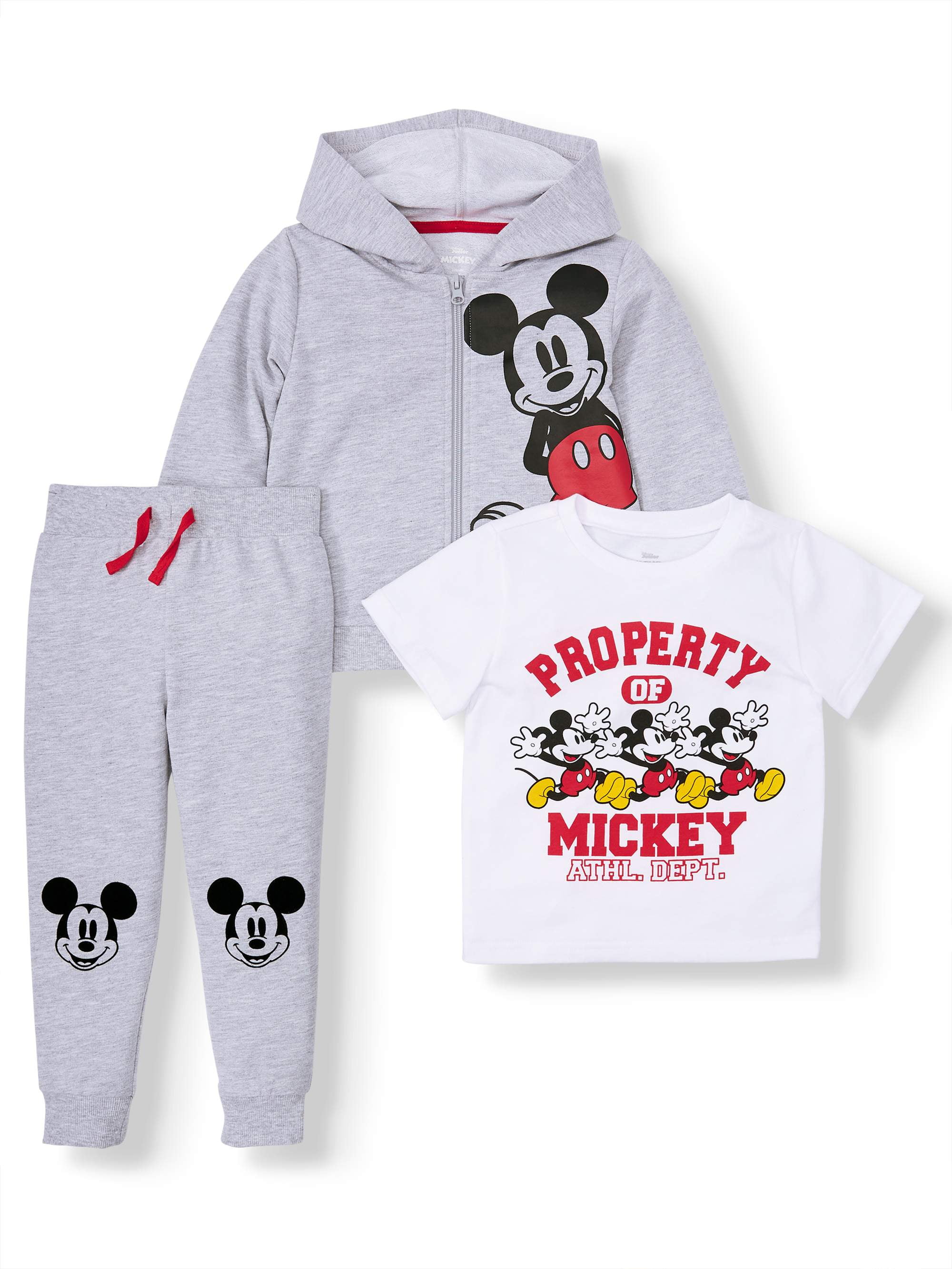DISNEY MICKEY MOUSE BABY ZIP UP SWEATER SIZE 12 18 24 MONTHS NEW!