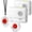 2 Call Buttons 2 Receivers, variant on Caregiver Pager Wireless Nurse Call Button For Home Monitoring Alert System Portable Alarm Bell Seniors Patients Emergency 3 Buttons 2 Pagers