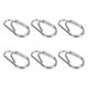 thumbnail image 3 of 100 Uds. Anillo De Pesca De Alta Resistencia A La Tracción Conectores De Señuelo De Pesca Duraderos, 3 of 7
