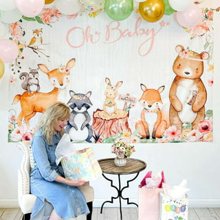  AIBIIN 7x5ft Baby on Board Baby Shower Backdrop for