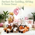 thumbnail image 3 of MorisMos 6 Pack Bulk Fox Stuffed Animal Set, Cute Stuffed Fox Plush Toys with Multi-Pose, 3 of 6