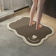 thumbnail image 5 of Tapete de baño de diatomita • Diseño floral • Alfombra antideslizante absorbente de agua • Respaldo de goma • 60x40cm (23,62x15,75 pulgadas), 5 of 6