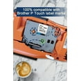 thumbnail image 3 of Joatuxul Label Tape 12mm 4PCS Compatible with Brother TZe-231 for P-Touch PT-D210 Black on White, 3 of 10