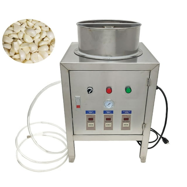 Commercial Pneumatic Garlic Peeling Machine Automatic Dry Garlic Peeler Stainless Steel 20-25kg/h