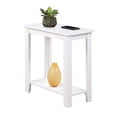 thumbnail image 3 of Pemberly Row 1 Shelf Traditional Wood Chairside End Table in White, 3 of 7