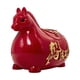 thumbnail image 1 of Estatua de caballo, alcancía, colección de alcancías, figurita, tarro para dinero, hermosa mesa Rojo, 1 of 9