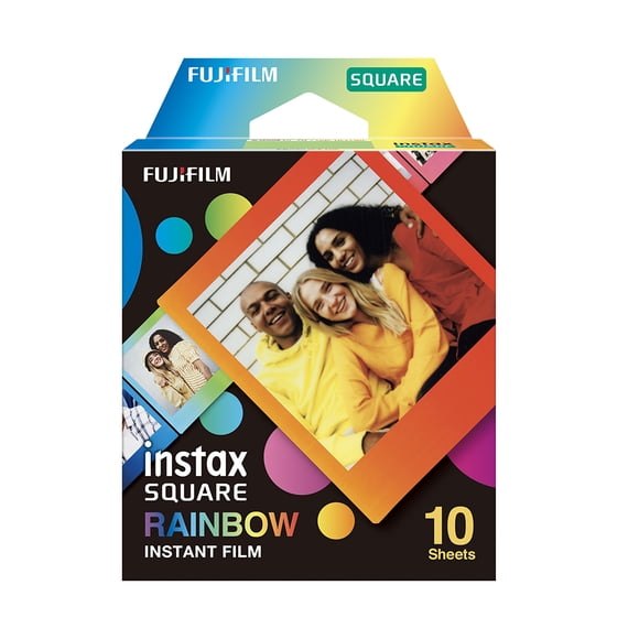 Película Fujifilm Instax Square Rainbow