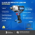 thumbnail image 4 of Llave De Impacto Inalámbrica DongCheng Dcpb1288Z 20V Maletín, 4 of 13