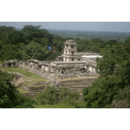 LAMINATED POSTER Ruins Mexico Mayan Prehispanic Palenque Poster Print 24 x