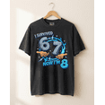 thumbnail image 3 of 8th Birthday I Survived 6 7 Now Im 8 Year Old Boys Kids Comfort Colors T-Shirt, 3 of 5