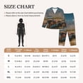 thumbnail image 4 of Sigee Deserted Classic Car Landscape for Women’s Pajama Sets Long-Sleeved Pjs Sets for Women 2 piece Sleepwear-XX-Large, 4 of 7