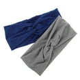 thumbnail image 6 of WORGEOUS  2 Pcs Sweat-absorbing Hairband Yoga Wide Headband, 6 of 8