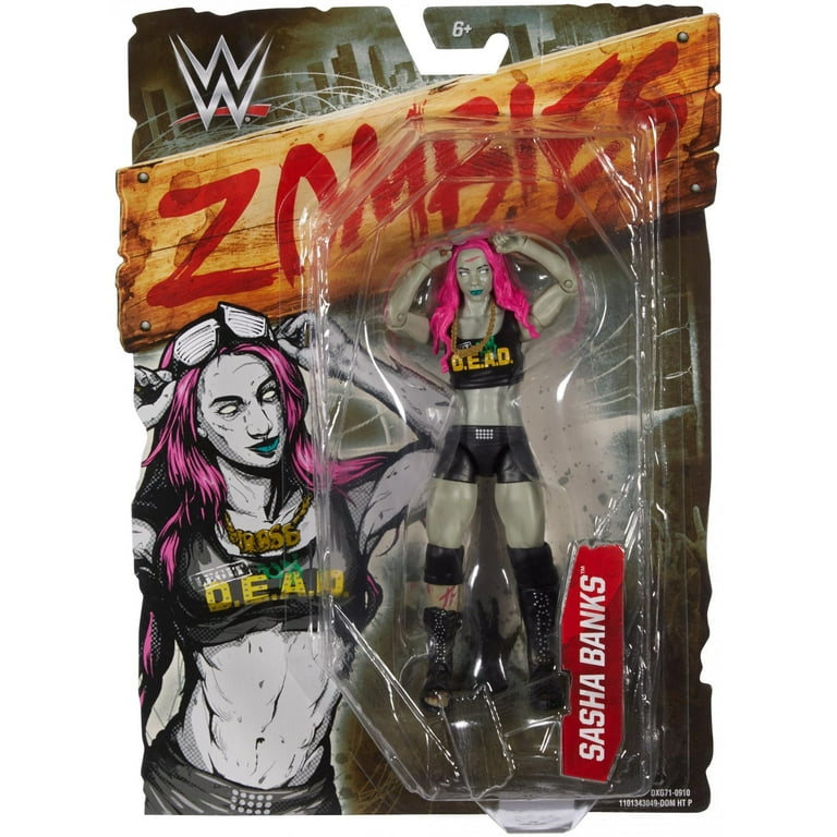 WWE Zombies Sasha Banks Figure - Walmart.com