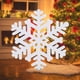 thumbnail image 3 of 12 Uds adornos para el día de Navidad acrílico transparente DIY Festival accesorios de decoración del hogar copos de nieve de Navidad, 3 of 8