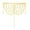 A, variant on Ethnic Arabic Coin Head Accessory Hair Chain Complements Any Fashion Outfit