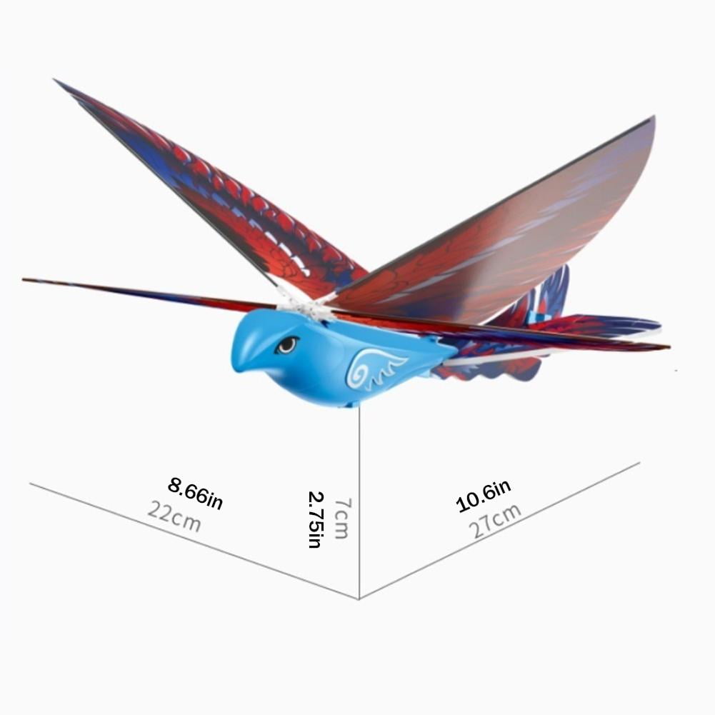 Remote Control Bionic Flying Bird Toy Simulating Real Flight for Indoor and Outdoor Use, Multiple Sizes Available