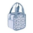 thumbnail image 5 of Ello Floral Hydrangeas Insulated Neoprene Lunch Tote with Zipper, Blue, 5 of 6
