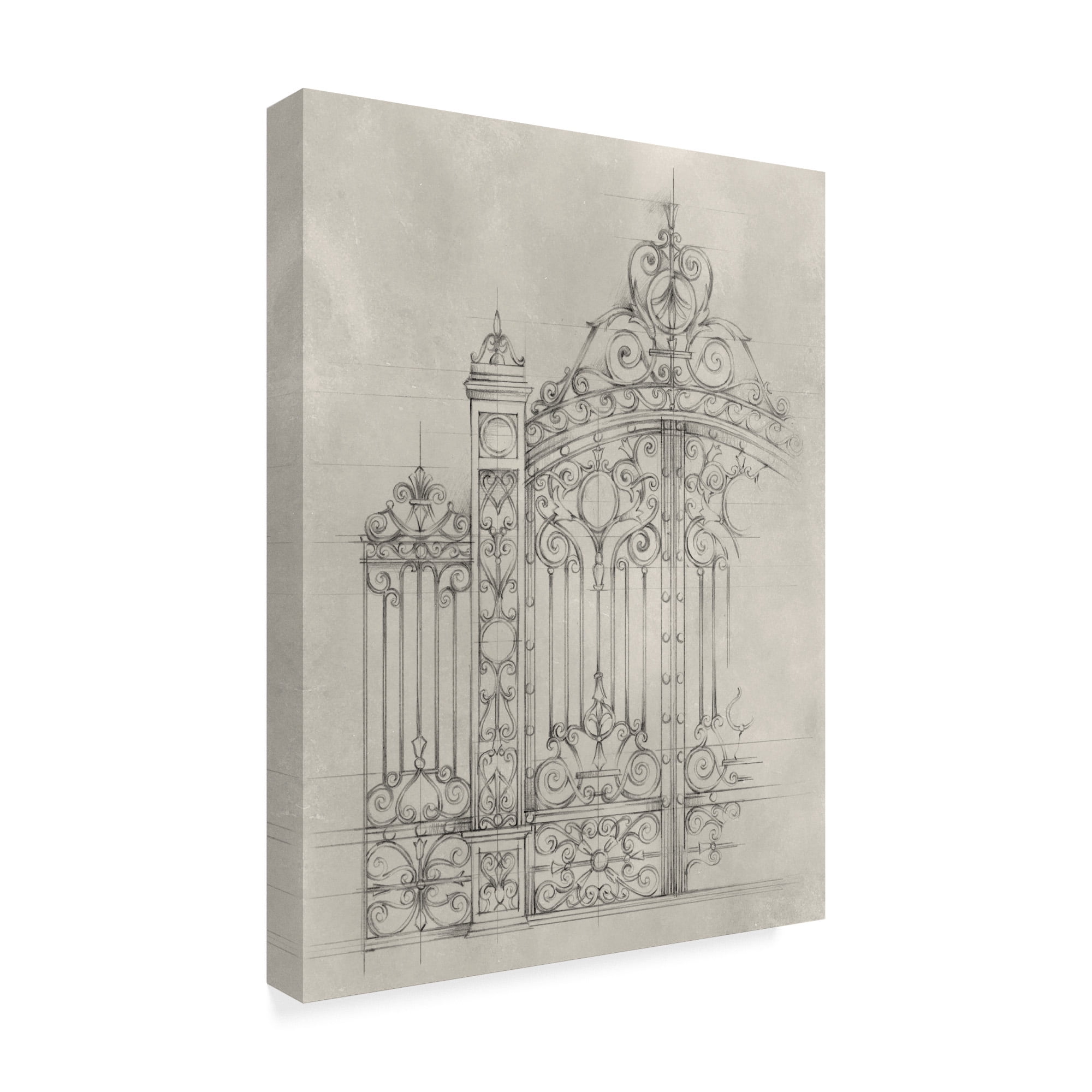 Trademark Fine Art 'Iron Gate Design I' Canvas Art by Ethan Harper