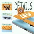 thumbnail image 5 of Dog Pool Ramp,Inflatable Dog Water Ramp,60×40" Pet Water Ramp for Dogs Up to 230lbs,95% Large Area EVA Covered,Suitable for Pool, Lakes, Boats and Docks,Yellow, 5 of 7