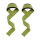 thumbnail image 2 of 2 correas para levantamiento de pesas, correas para levantamiento de muñecas con soporte de agarre para la mano, correas para levantamiento de muñecas Verde, 2 of 9