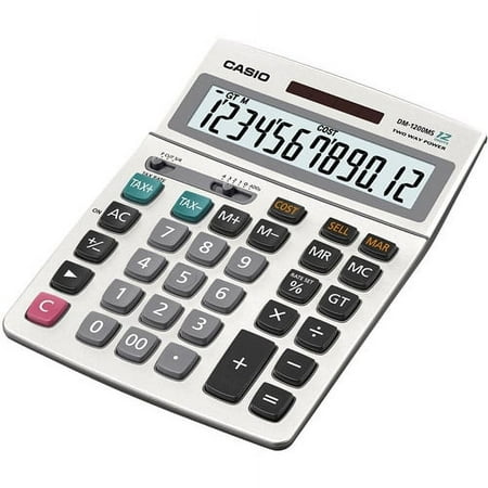 Casio DM-1200BM 12 Digit Desk Top Calculator