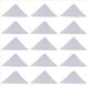 thumbnail image 1 of 15 Piezas Bandanas para Mascotas en Blanco para SublimacióN Transferencia de Lavable DIY TriáNgulo Bufanda para Perro Baberos PañUelo para Perros Gatos, 1 of 10