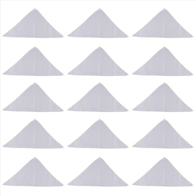 15 Piezas Bandanas para Mascotas en Blanco para SublimacióN Transferencia de Lavable DIY TriáNgulo Bufanda para Perro Baberos PañUelo para Perros Gatos
