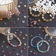 thumbnail image 6 of 180Pcs Glass Beads AB Color Beads for Jewelry Making Assorted Loose Beads with Container Box for Necklaces Bracelets Earrings Bulk Beads for DIY Crafts Blue, 6 of 8