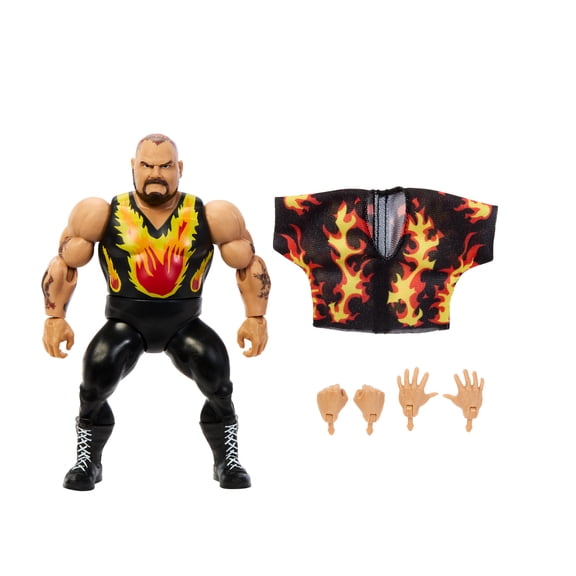 WWE Collectible Child Bam Bam Bigelow Action Figure, Plastic Multicolor, 1.97" x 5.91"
