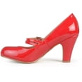 thumbnail image 3 of Brinley Co. Women's Medium and Wide Width Mary Jane Patent Leather Pumps, 3 of 4