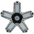 thumbnail image 4 of 137LED Garage Light with 5 Leaf 80W E27/E26 Deformable Adjustable Mining Lamp 85-265V Black, 4 of 14