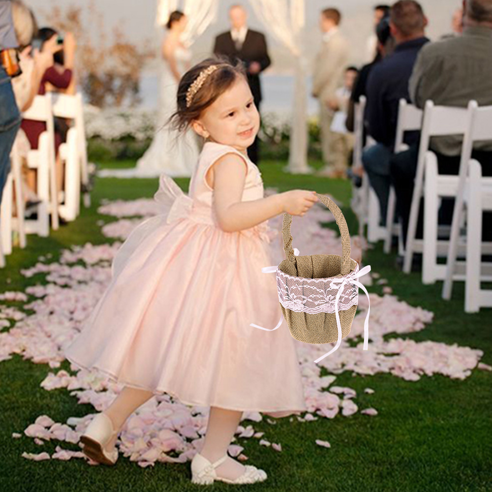 Party Organza Confetti Flower Dress Special Occasion Wedding Flower Girl