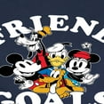 thumbnail image 3 of Mickey & Friends - Mickey And Friends Friend Goals - Toddler And Youth Long Sleeve Graphic T-Shirt, 3 of 5