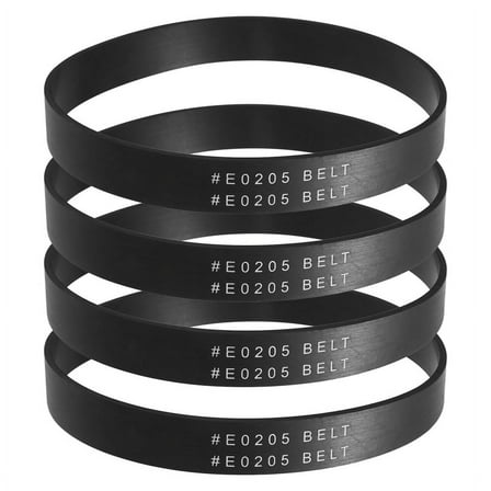 4 Pack Vacuum Belt Replacement Belts for Style U E0205 Upright Vacuum Cleaner,for NEU202,NEU181,NEU180,Etc