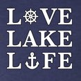 thumbnail image 4 of Wild Bobby, Anchor Wheels Love Lake Life, Men Premium Tri Blend Tee, Vintage Navy, X-Large, 4 of 4