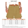 thumbnail image 1 of Pantalones cortos casuales con bolsillos para mujer, pantalones cortos de verano para mujer, pantalones cortos con bolsillos de cintura alta, pantalones cortos casuales de verano para mujer, rendimiento probado, 1 of 2