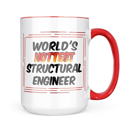 

Neonblond Worlds hottest Structural Engineer Mug gift for Coffee Tea lovers