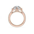 thumbnail image 3 of Diamond-Capitals 1.50 Ct Beautiful Round Shape Genuine Diamond (F-G/VS1) Solitaire Engagement Ring for Girls in 14K Rose Gold Size 6.5, 3 of 8