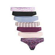 Jessica Simpson Microfiber Thong, 7 Pack