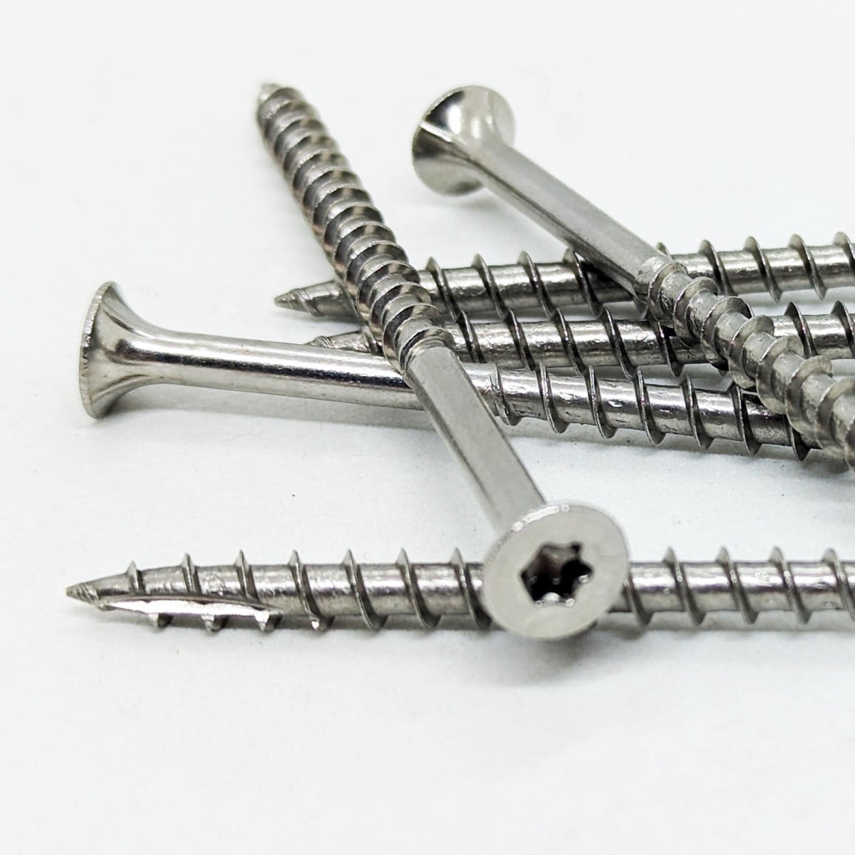 (500) #10 x 3" Stainless Steel Deck Screws STAR