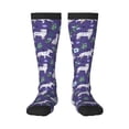 thumbnail image 2 of Lsque Cute Dog Printed Crew Socks Men's Women's LightWeight Thin Casual Calf Socks ,Knee High Socks,Cotton Socks, 2 of 9