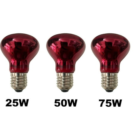 

1/2/3PCS LED Red Reptile Night Light UVA Infrared Heat Lamp Bulb for Snake Lizard Reptile 60W 75W 100W