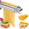 thumbnail image 1 of Accessoire pour Machine à Pâtes Kitchenaid, Mélangeur sur Socle, Machine à Pâtes Lavable, Outil Électrique pour Nouilles en Acier Inoxydable Argent 1 Pack, 1 of 7